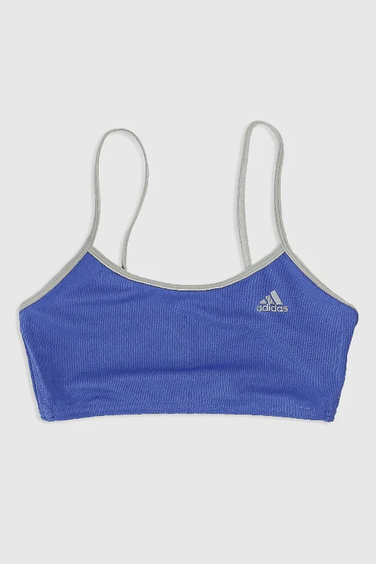 Women's Travel Attire Rework Adidas Bra Top - S