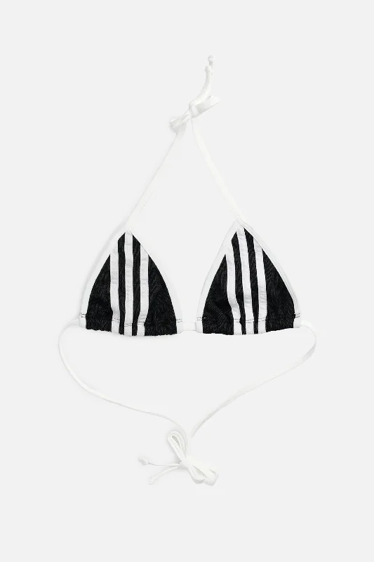 Women's Work Apparel Rework Adidas Triangle Top - S