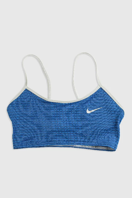 Women's Transitional Attire Rework Nike Athletic Bra Top - L