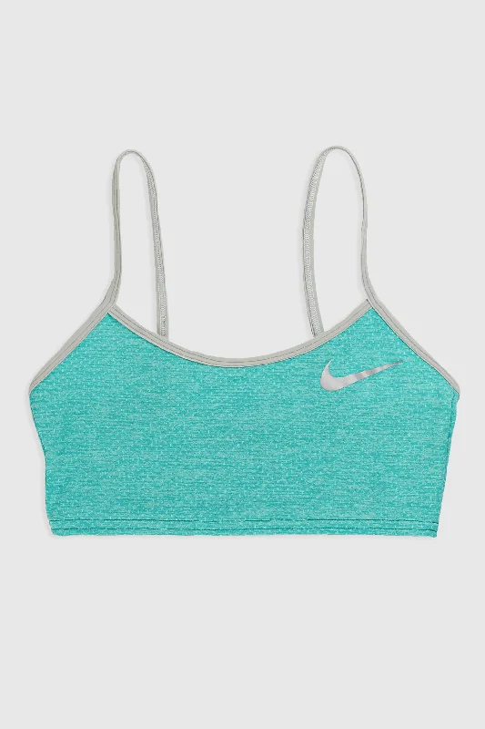 Women's Evening Attire Rework Nike Athletic Bra Top - S