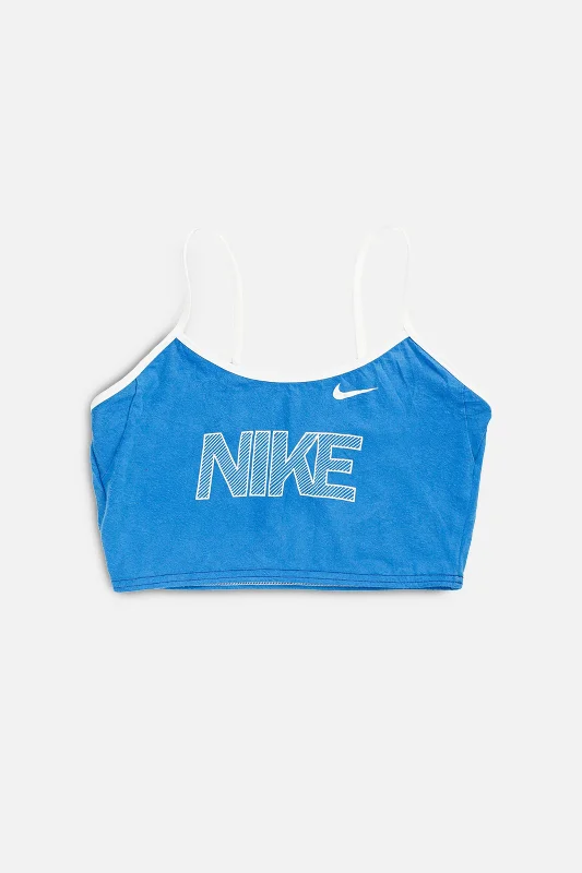 Women's Workout Clothing Rework Nike Bra Top - L