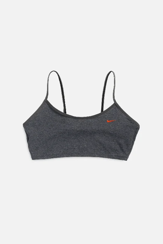 Women's Clothes And Apparel Rework Nike Bra Top - L