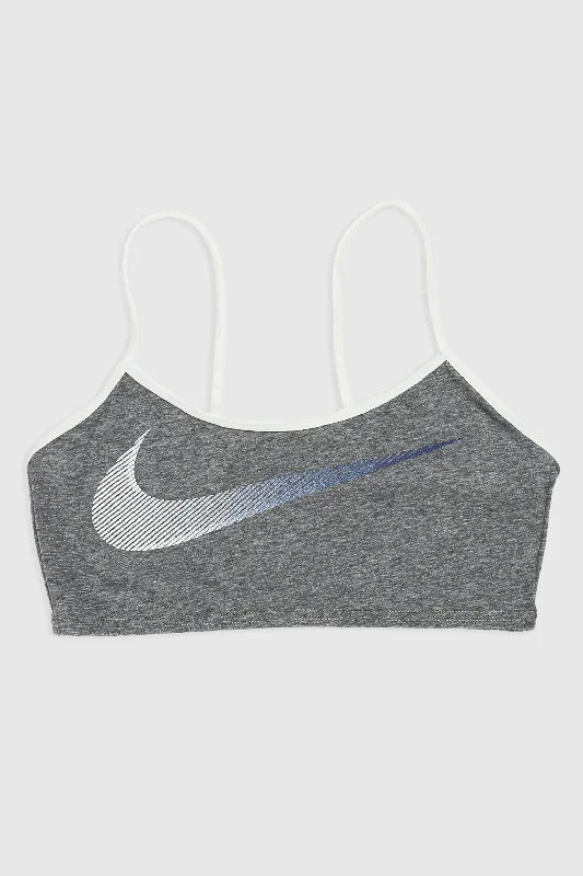 Women's Travel Outfit Set Rework Nike Bra Top - L