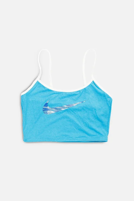 Women's Seasonal Clothing Rework Nike Bra Top - M