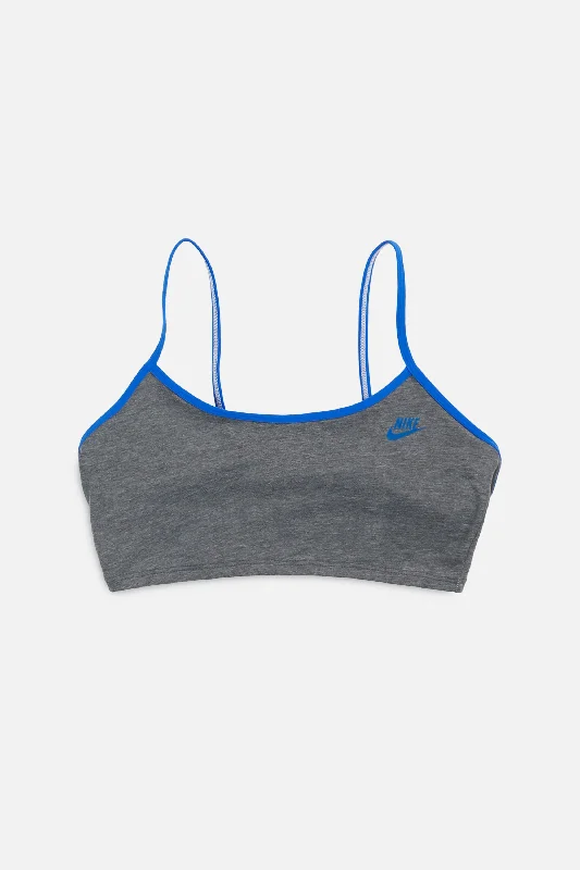 Women's Luxury Apparel Rework Nike Bra Top - M